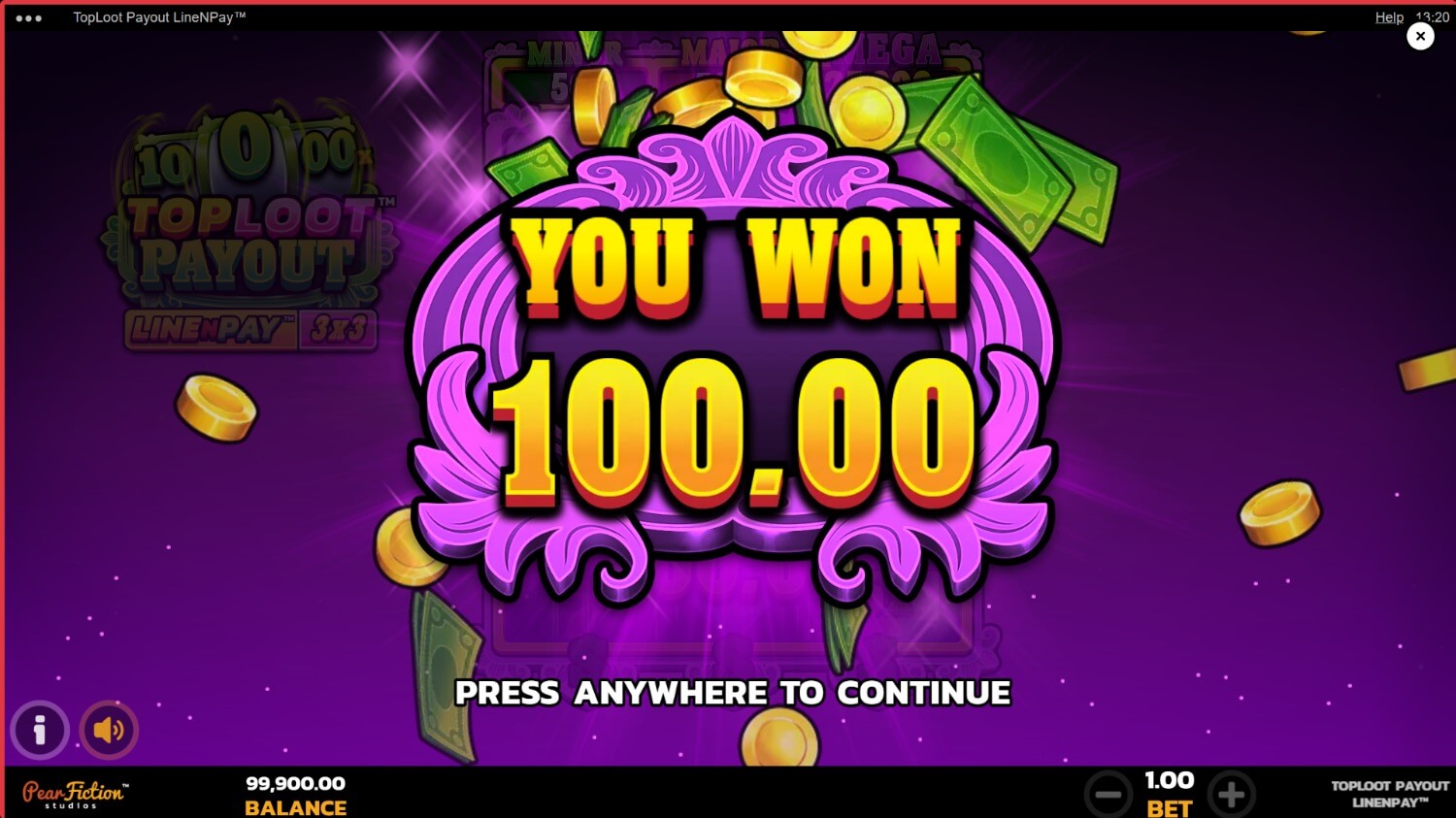 TopLoot Payout LineNPay