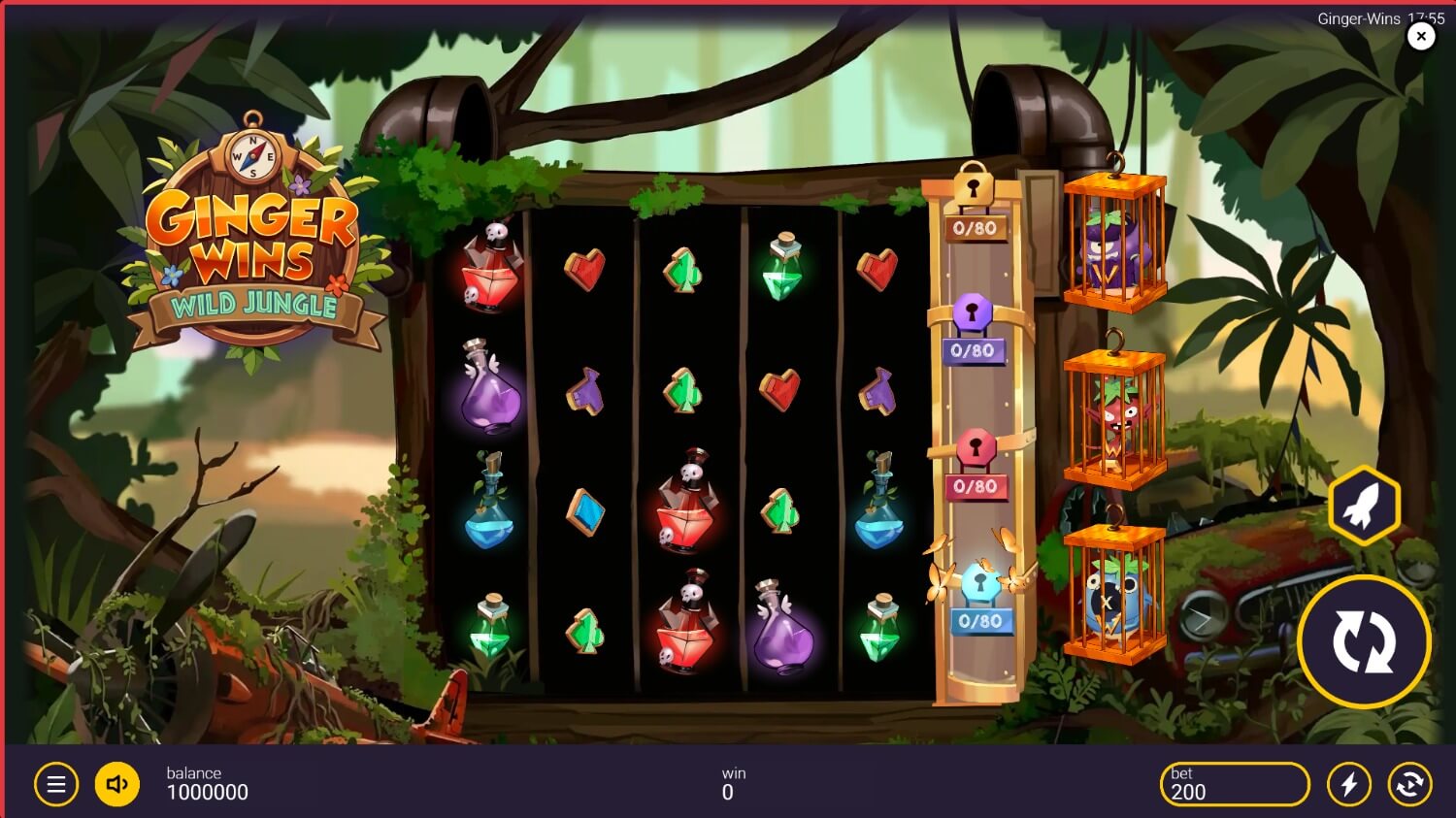 Ginger Wins Wild Jungle
