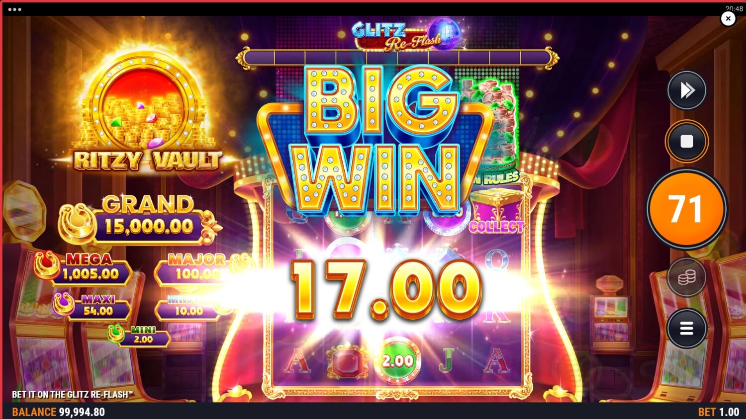 Bet It on the Glitz Re-Flash