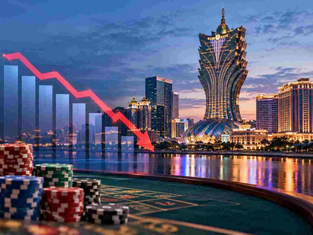 Macau GGR Slips 14% in September as Premium Segments Weaken